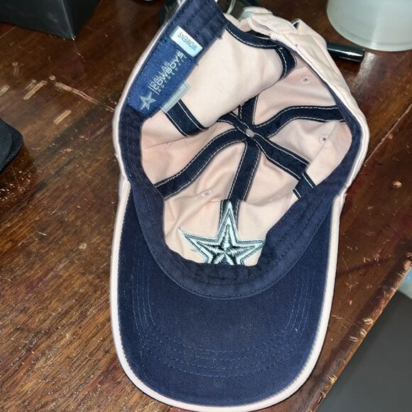 Pale Pink Sexy Women’s Model Dallas Cowboys Sewn Star Baseball Cap Hat - Sloop - Picture 3 of 5